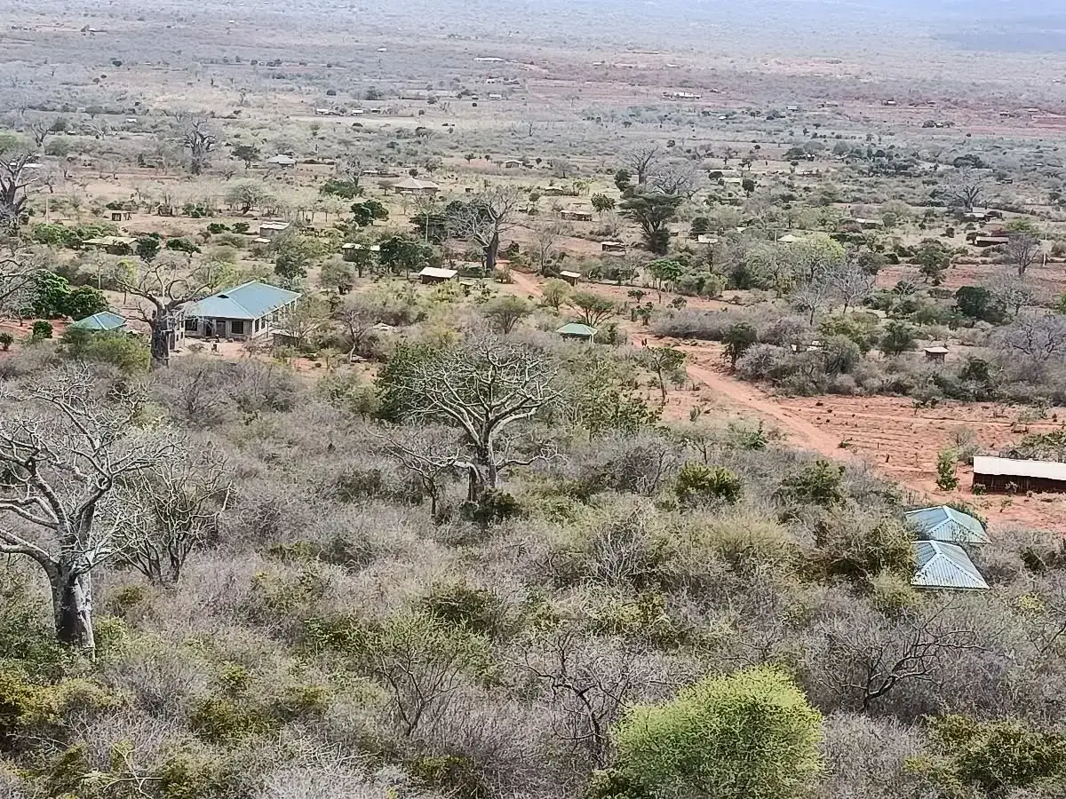 The wider rural landscape viewed from Sagalla Hill